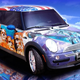 Illustration for article titled Mini Cooper Covered In One Million Swarovski Crystals... Is Proud To Be An American?